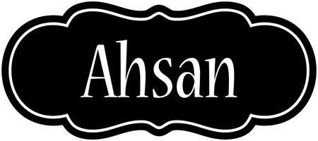 ahsan welcome logo