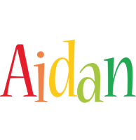 aidan birthday logo