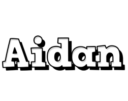 aidan snowing logo