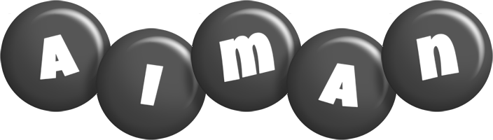 aiman candy-black logo