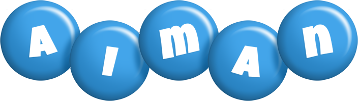 aiman candy-blue logo