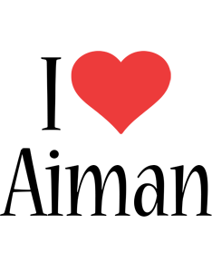 aiman i-love logo