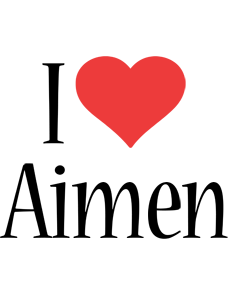aimen i-love logo