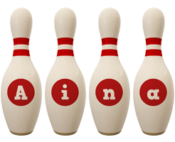 aina bowling-pin logo