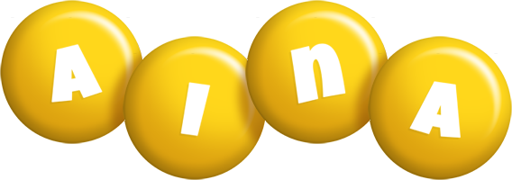 aina candy-yellow logo