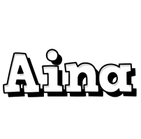 aina snowing logo