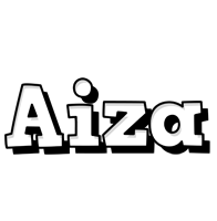 aiza snowing logo