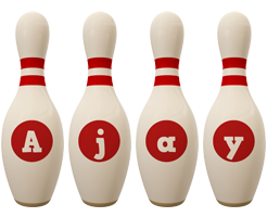 ajay bowling-pin logo