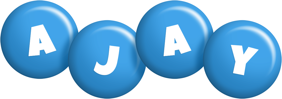 ajay candy-blue logo