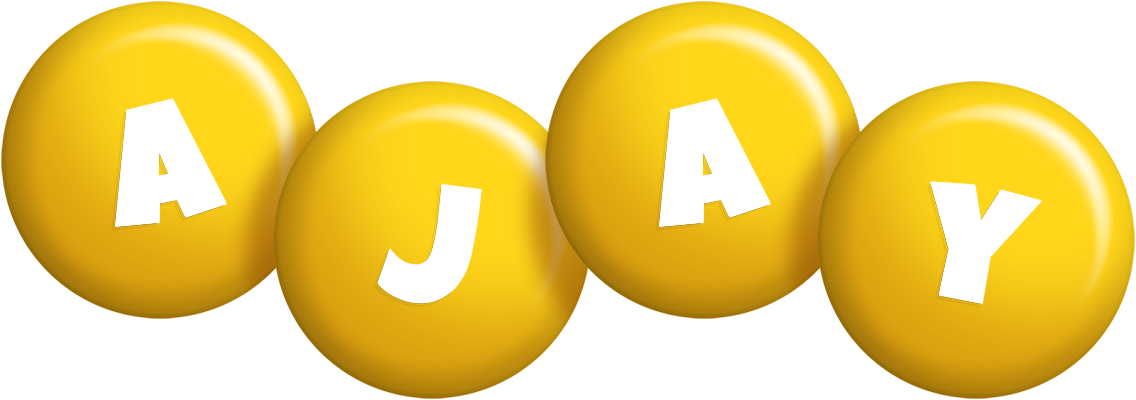 ajay candy-yellow logo