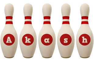 akash bowling-pin logo