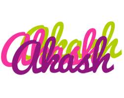 akash flowers logo