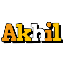 akhil cartoon logo