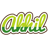 akhil golfing logo