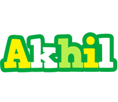 akhil soccer logo