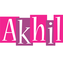 akhil whine logo