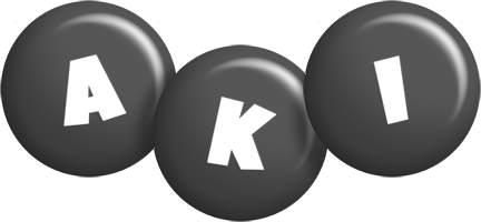 aki candy-black logo