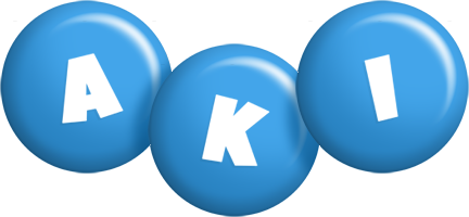 aki candy-blue logo