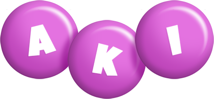 aki candy-purple logo