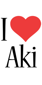 aki i-love logo