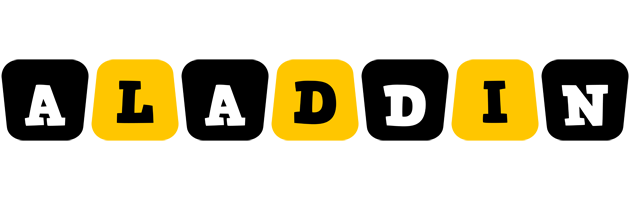 aladdin boots logo