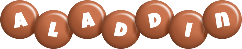 aladdin candy-brown logo