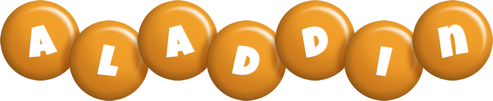 aladdin candy-orange logo