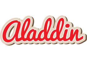 aladdin chocolate logo
