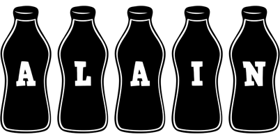 alain bottle logo