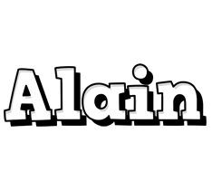 alain snowing logo