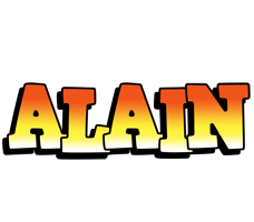 alain sunset logo