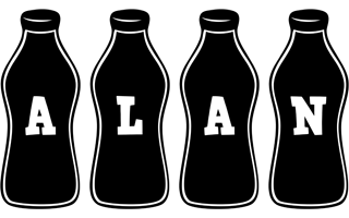 alan bottle logo