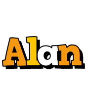 alan cartoon logo
