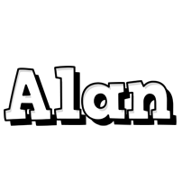 alan snowing logo