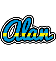 alan sweden logo