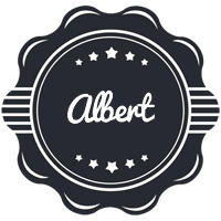 albert badge logo