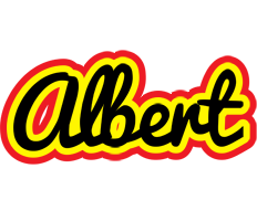 albert flaming logo