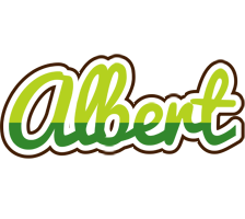 albert golfing logo