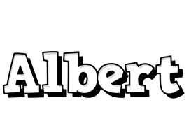 albert snowing logo