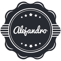 alejandro badge logo