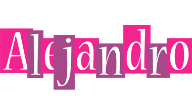 alejandro whine logo