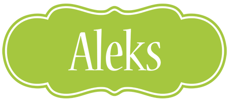 aleks family logo