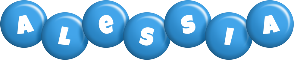 alessia candy-blue logo