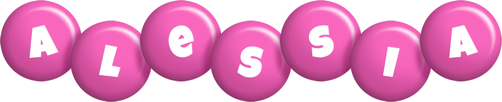 alessia candy-pink logo