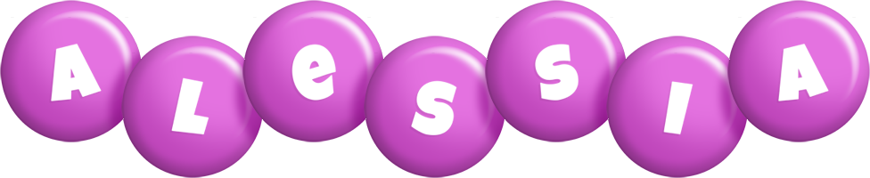 alessia candy-purple logo