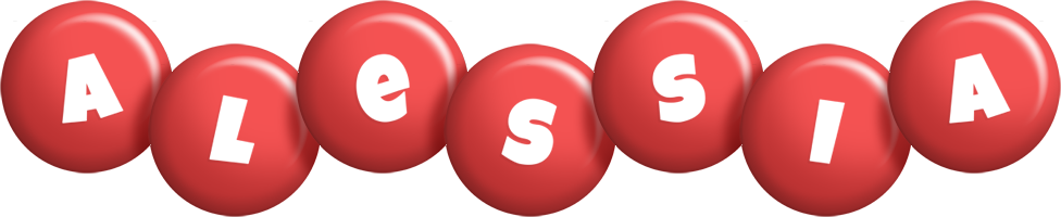 alessia candy-red logo