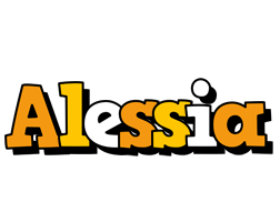 alessia cartoon logo