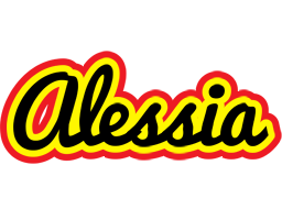 alessia flaming logo