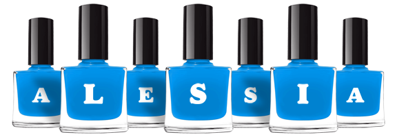 alessia glossy logo