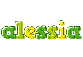 alessia juice logo
